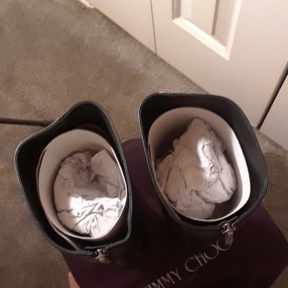 💕SOLD💕AUTHENTIC LIKE NEW Jimmy Choo Boots - Picture 6 of 8